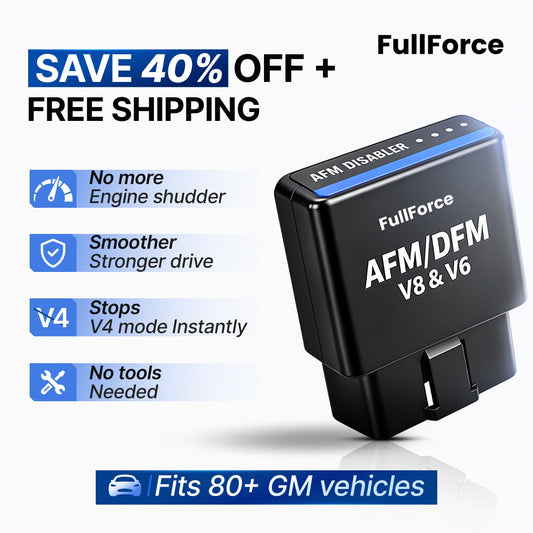 FullForce AFM disabler for 2007 to 2022 GM V8 and V6 trucks and SUVs